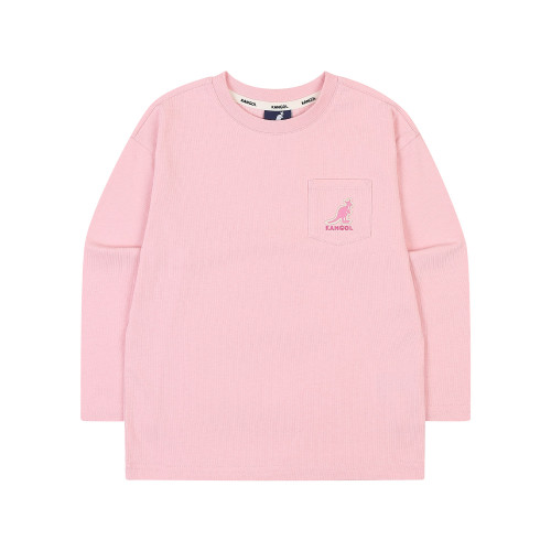 포켓 로고 클럽 티셔츠 QA 0013 핑크