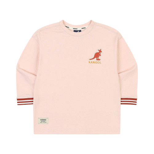 슬리브 밴딩 포인트 티셔츠 PC 0702 라이트 핑크